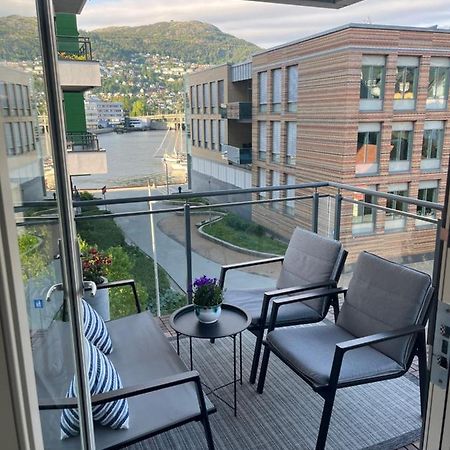 Modern Apartment - Amazing Terrace And Fjord View, Close To City Center Bergen Exterior foto
