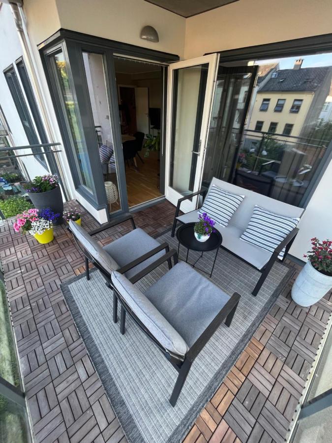 Modern Apartment - Amazing Terrace And Fjord View, Close To City Center Bergen Exterior foto