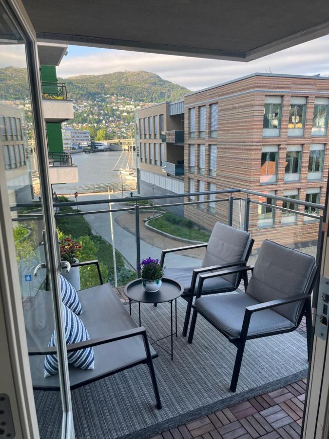 Modern Apartment - Amazing Terrace And Fjord View, Close To City Center Bergen Exterior foto