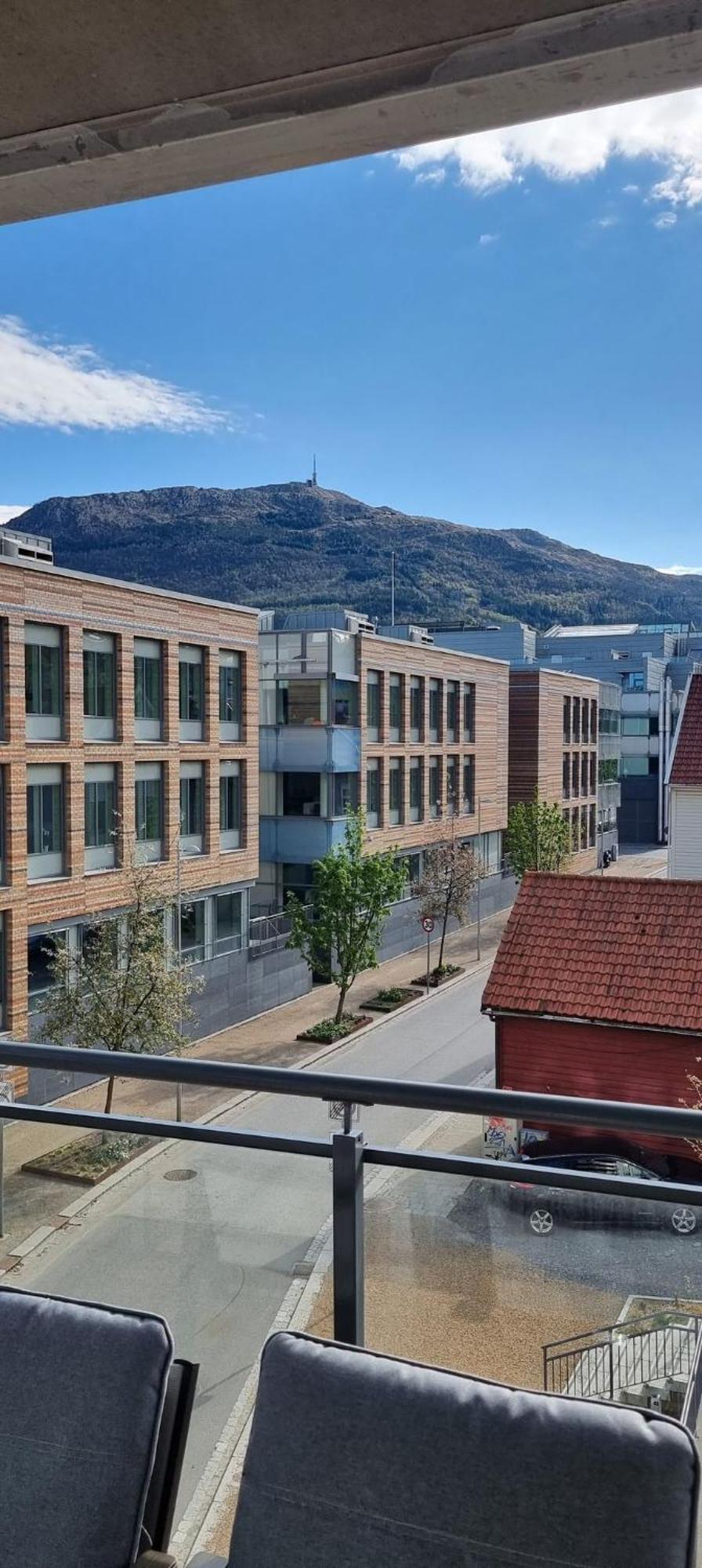 Modern Apartment - Amazing Terrace And Fjord View, Close To City Center Bergen Exterior foto