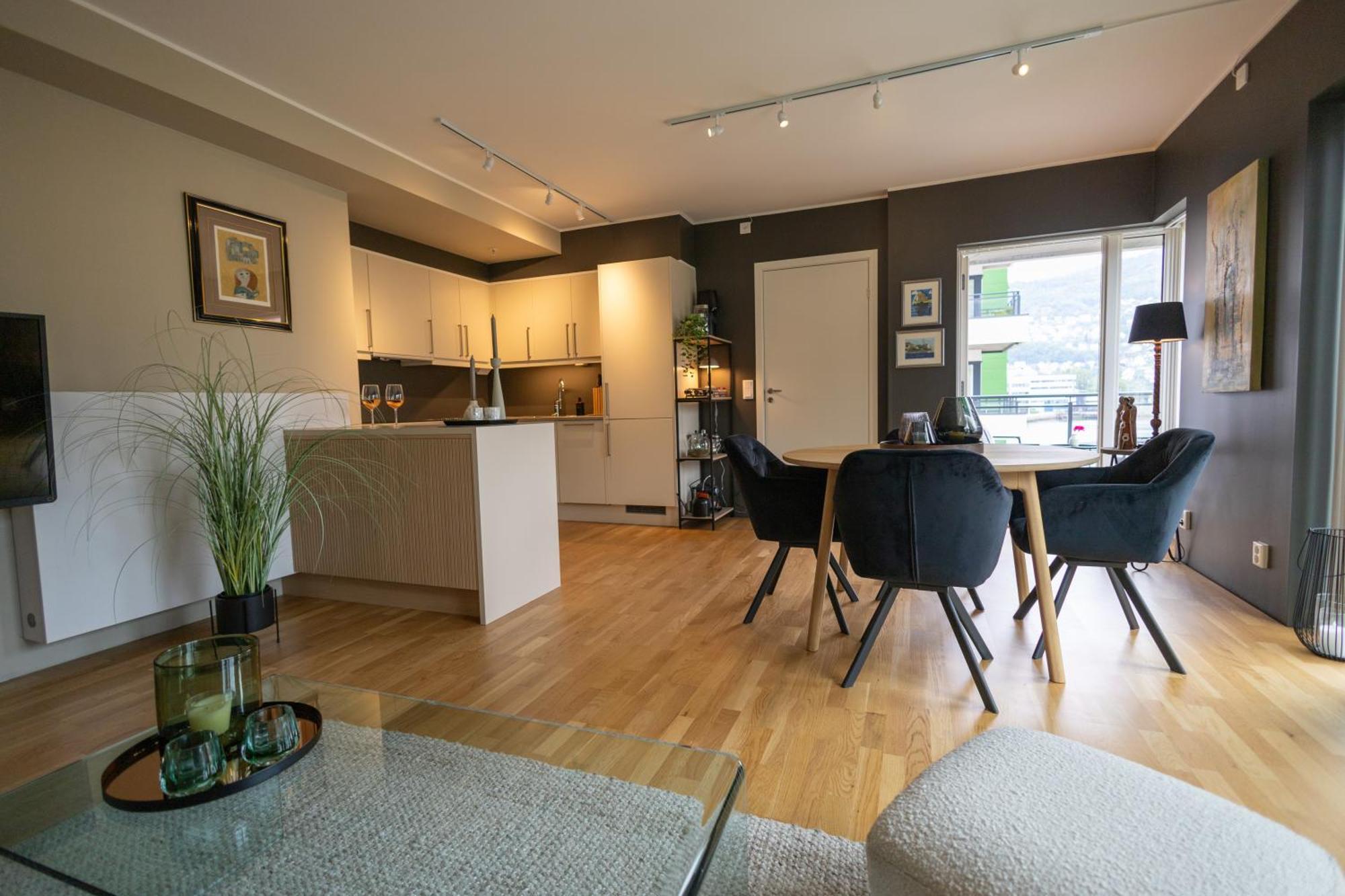 Modern Apartment - Amazing Terrace And Fjord View, Close To City Center Bergen Exterior foto